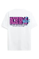 Never Enough T-Shirt - White On Vacation