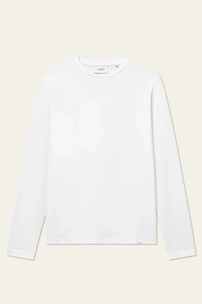 Nørregaard LS T-Shirt Tonal White