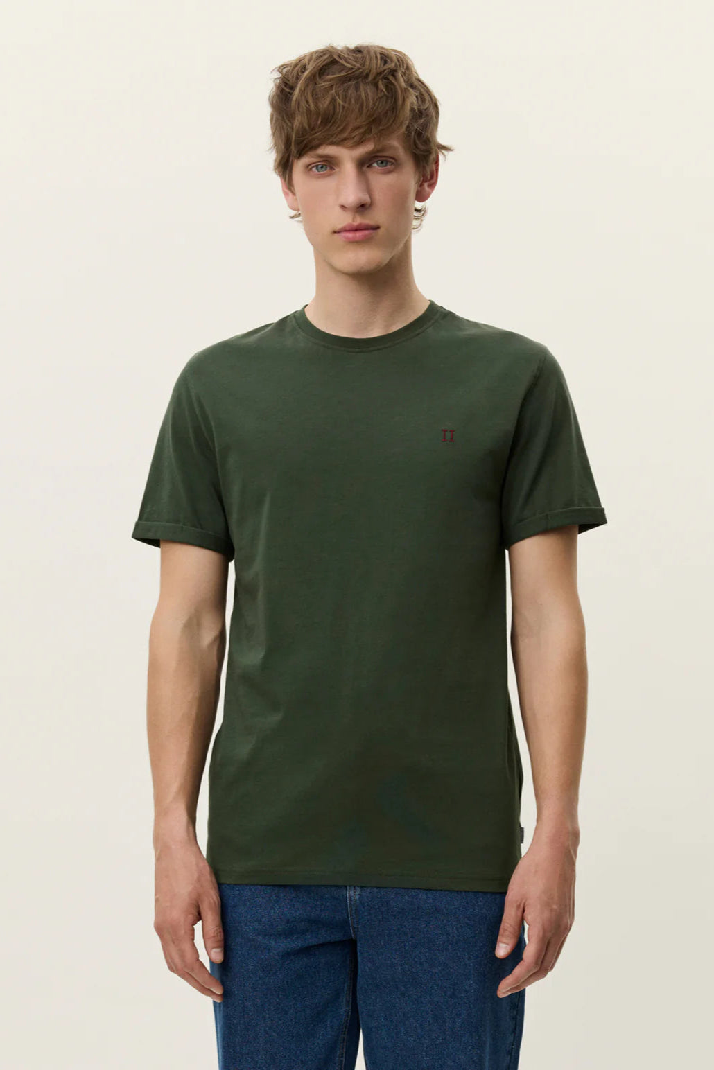 Norregaard Contrast T-Shirt Les Deux