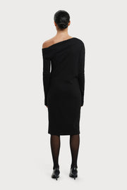 Ona Dress - Black Residus