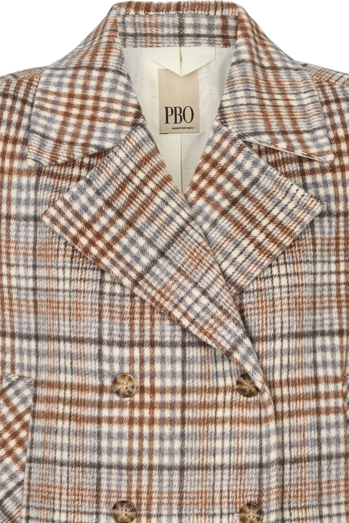 PBO Coat PBONewLucci, väriltään Light check