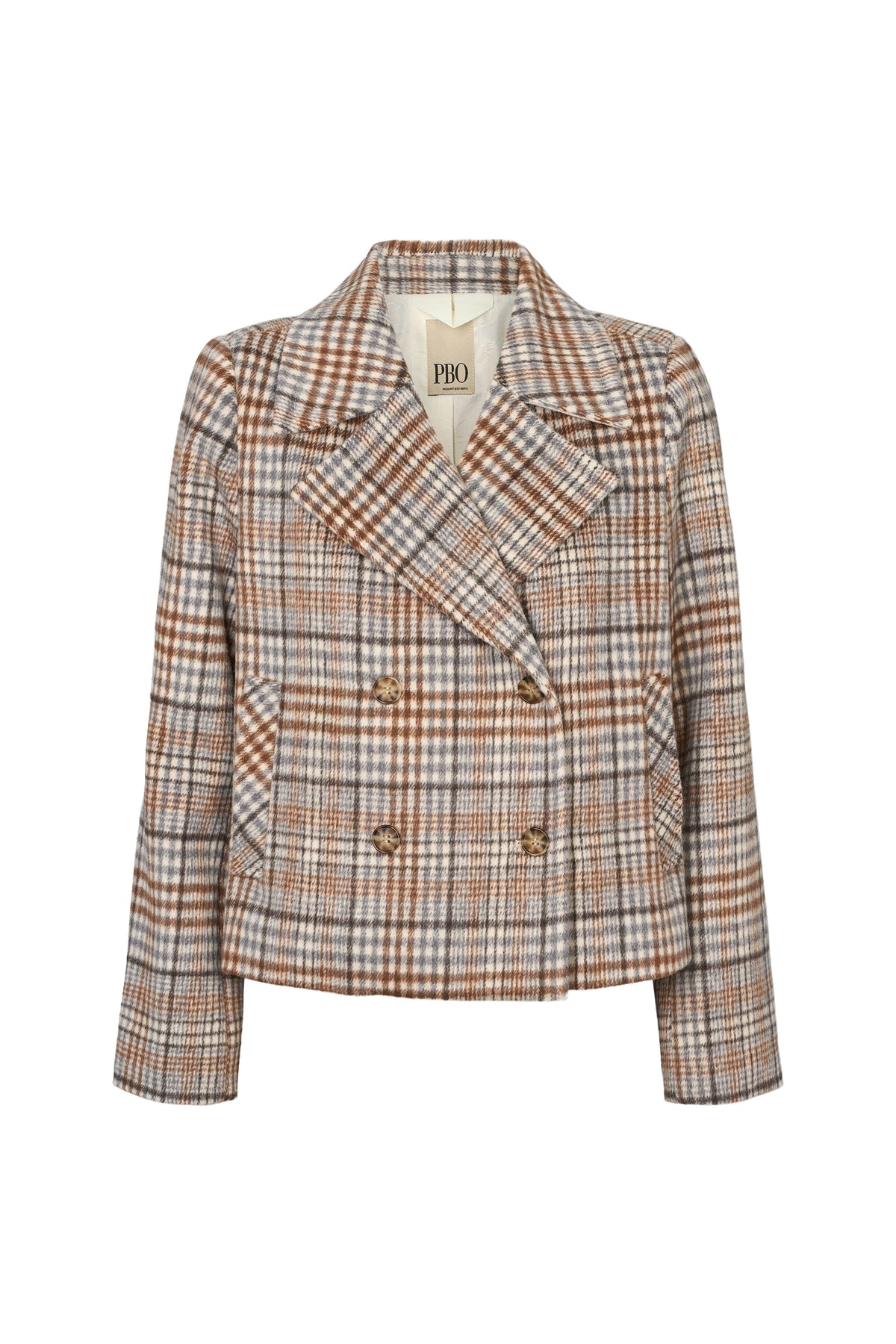 PBO Coat PBONewLucci, väriltään Light check