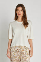 PBO Konto knit blouse- White PBO