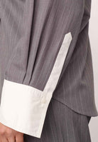 PennyCC Pin Shirt - Mid Grey