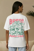 Pesto Club T-Shirt - White On Vacation