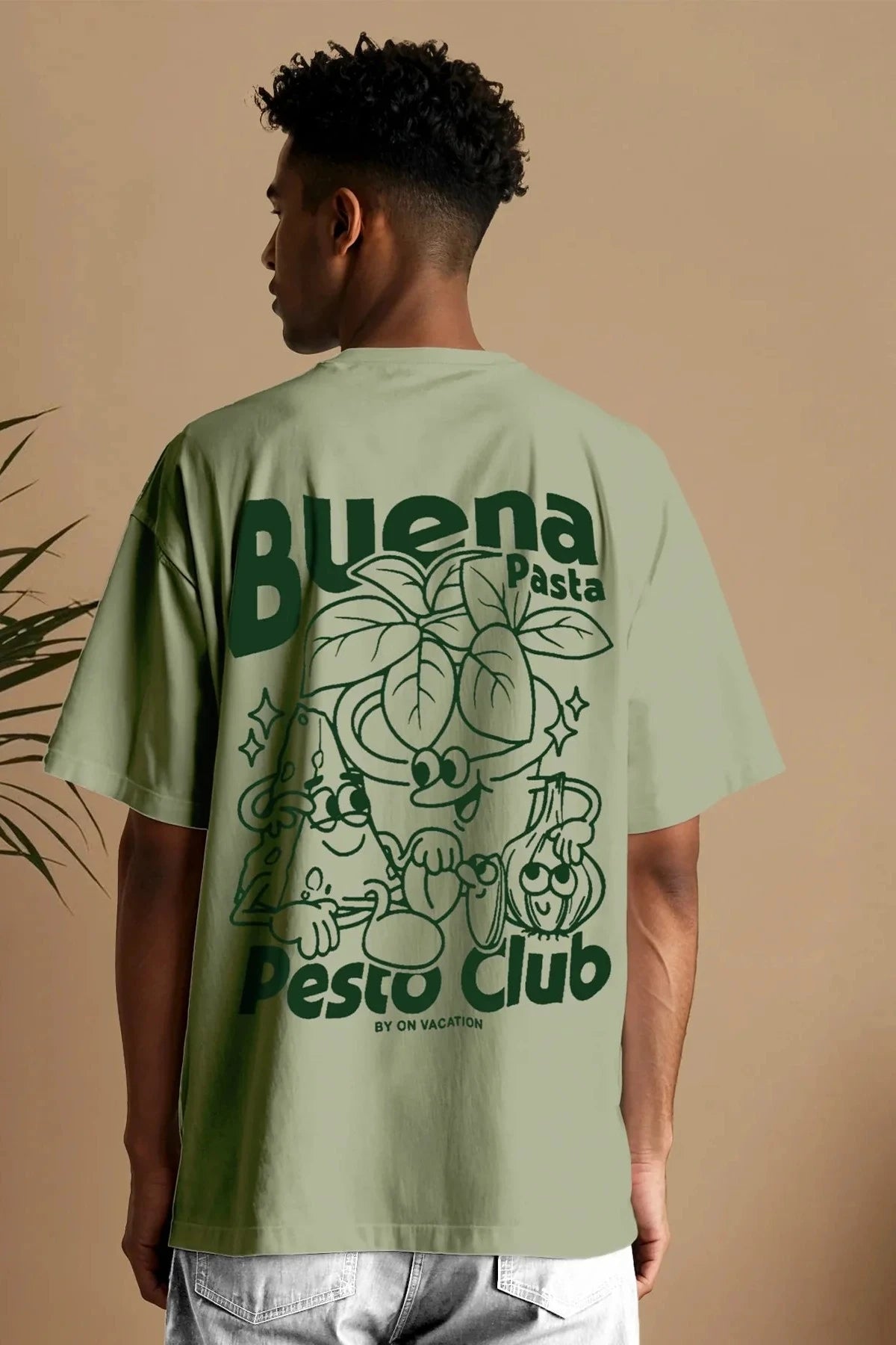 Pesto Club T-Shirt - Mint On Vacation
