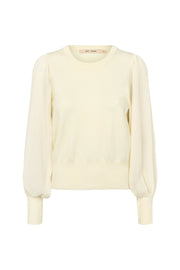 RDFKatrica knit blouse - White Rue de Femme