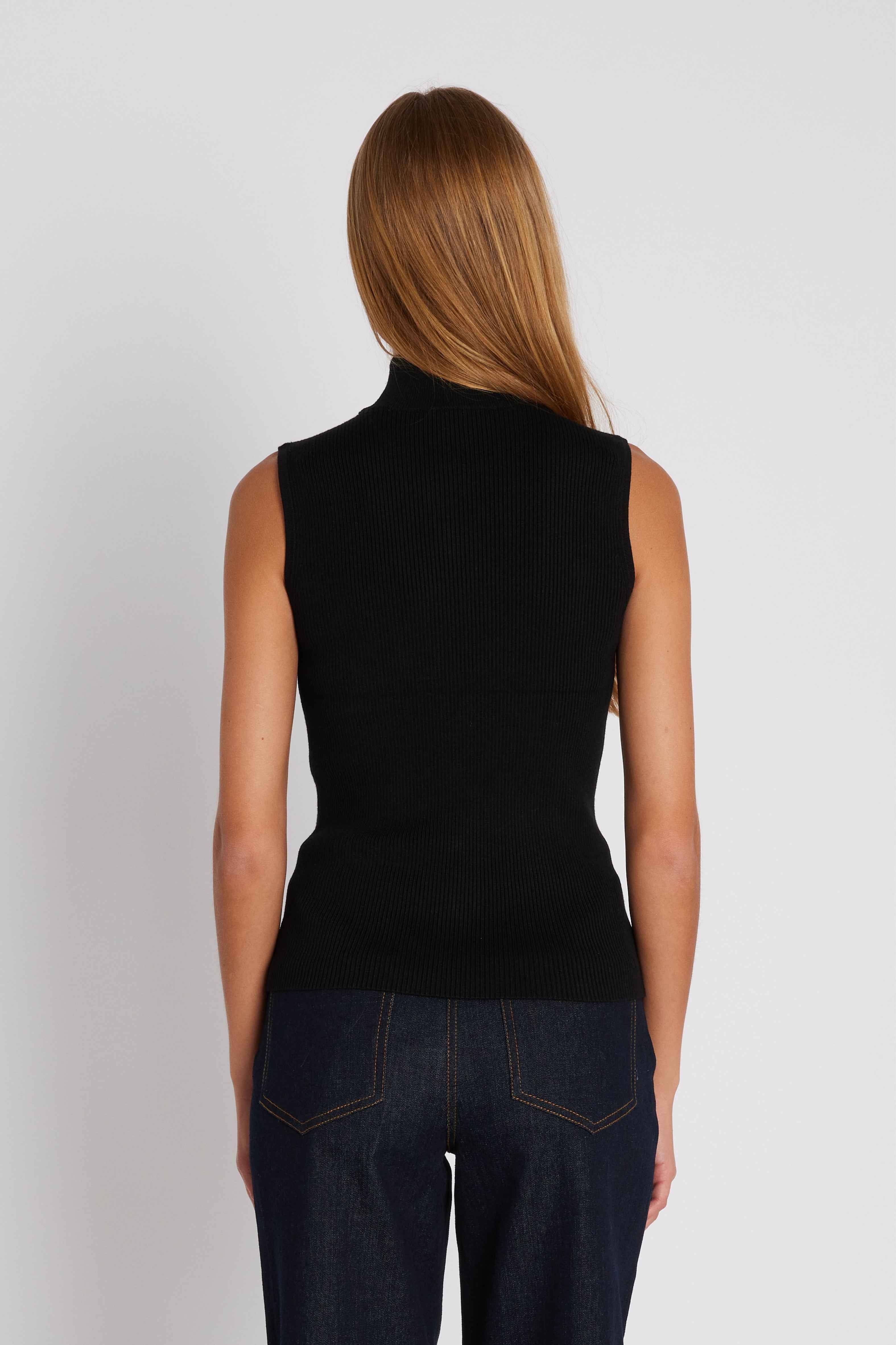 RDF NewAngelica knit - Black Rue de Femme