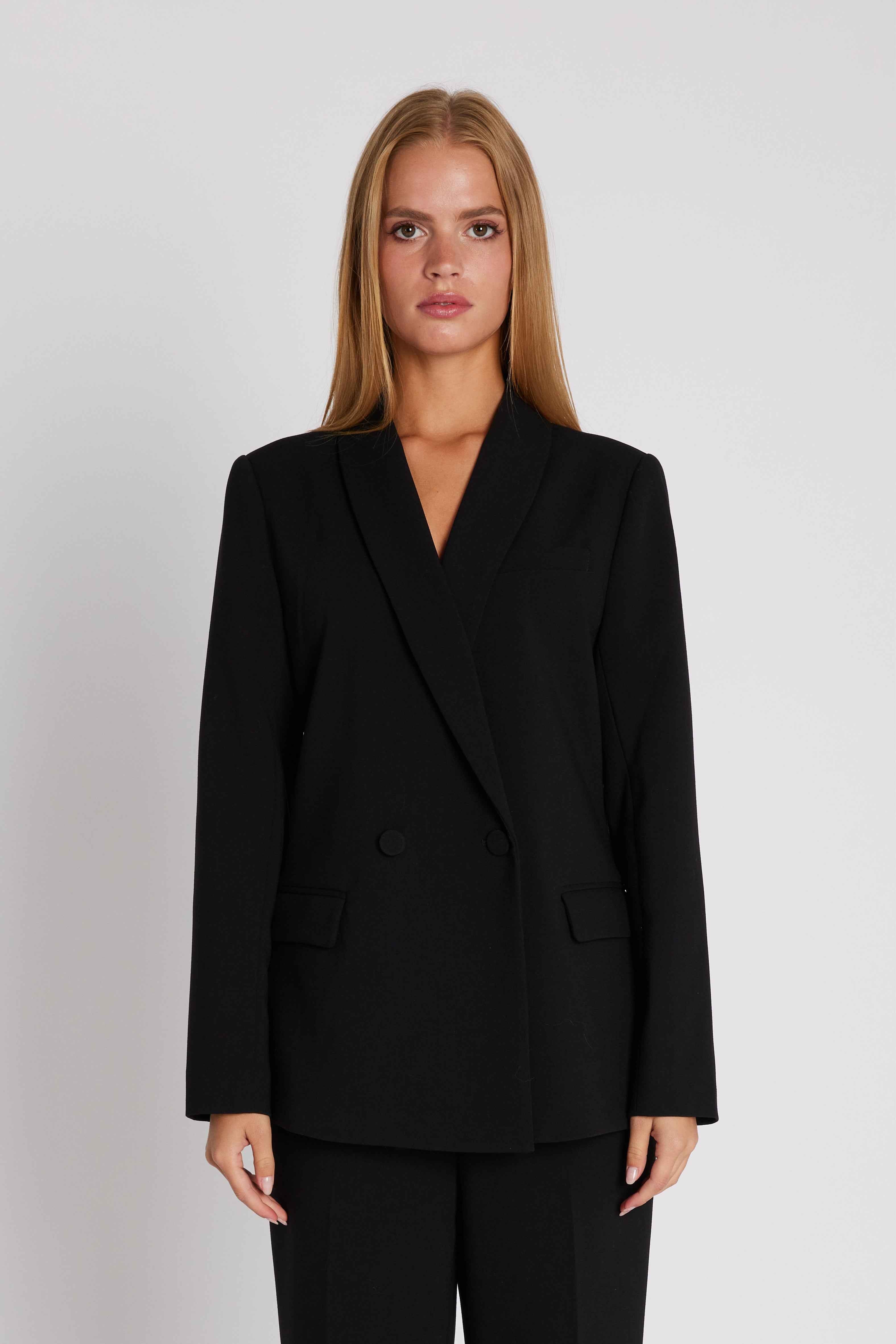 RDF LuxyEnzo blazer - Black Rue de Femme