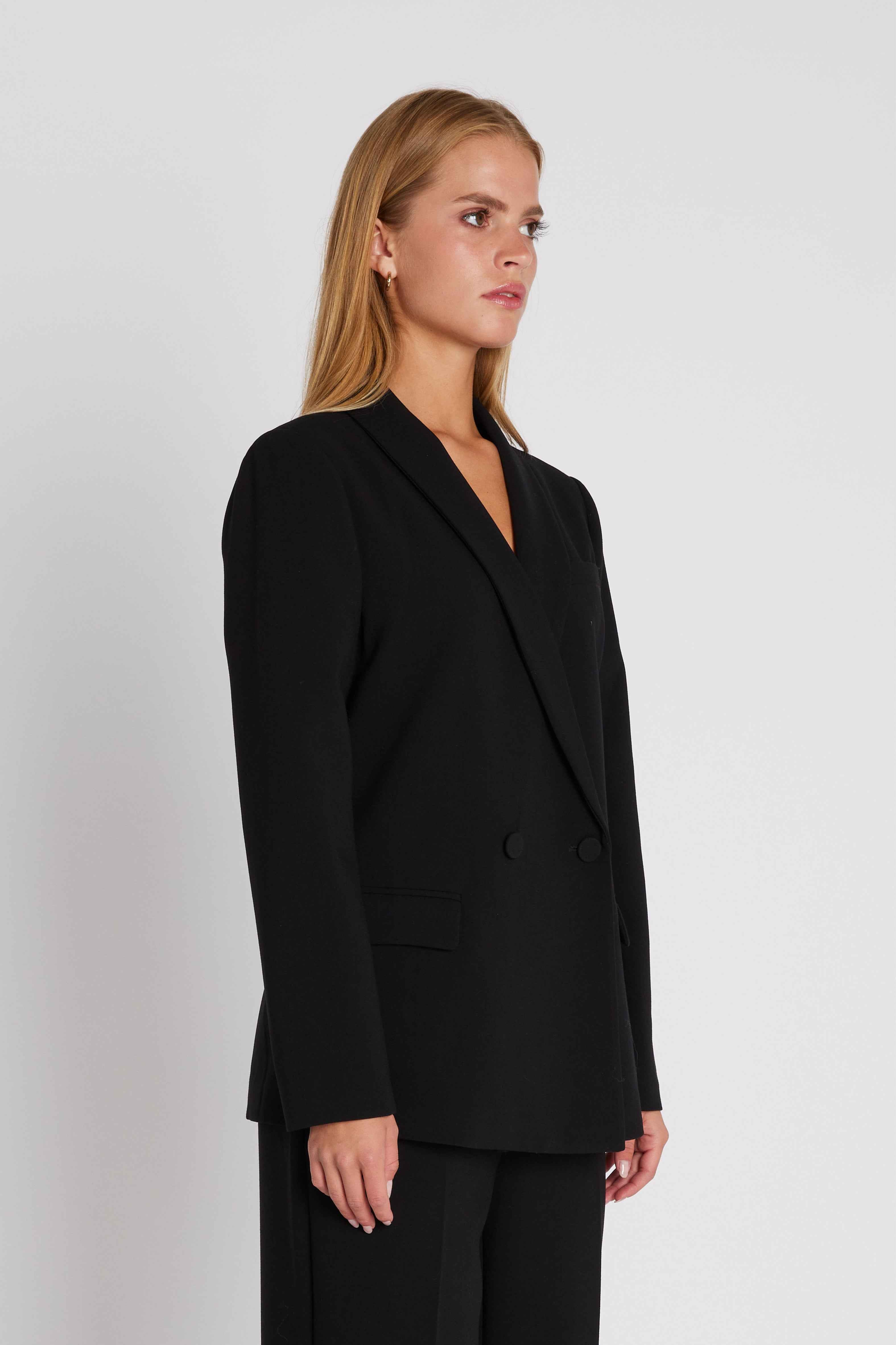RDF LuxyEnzo blazer - Black Rue de Femme