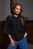 Rue de Femme Shirt RDFNelle, väriltään Black