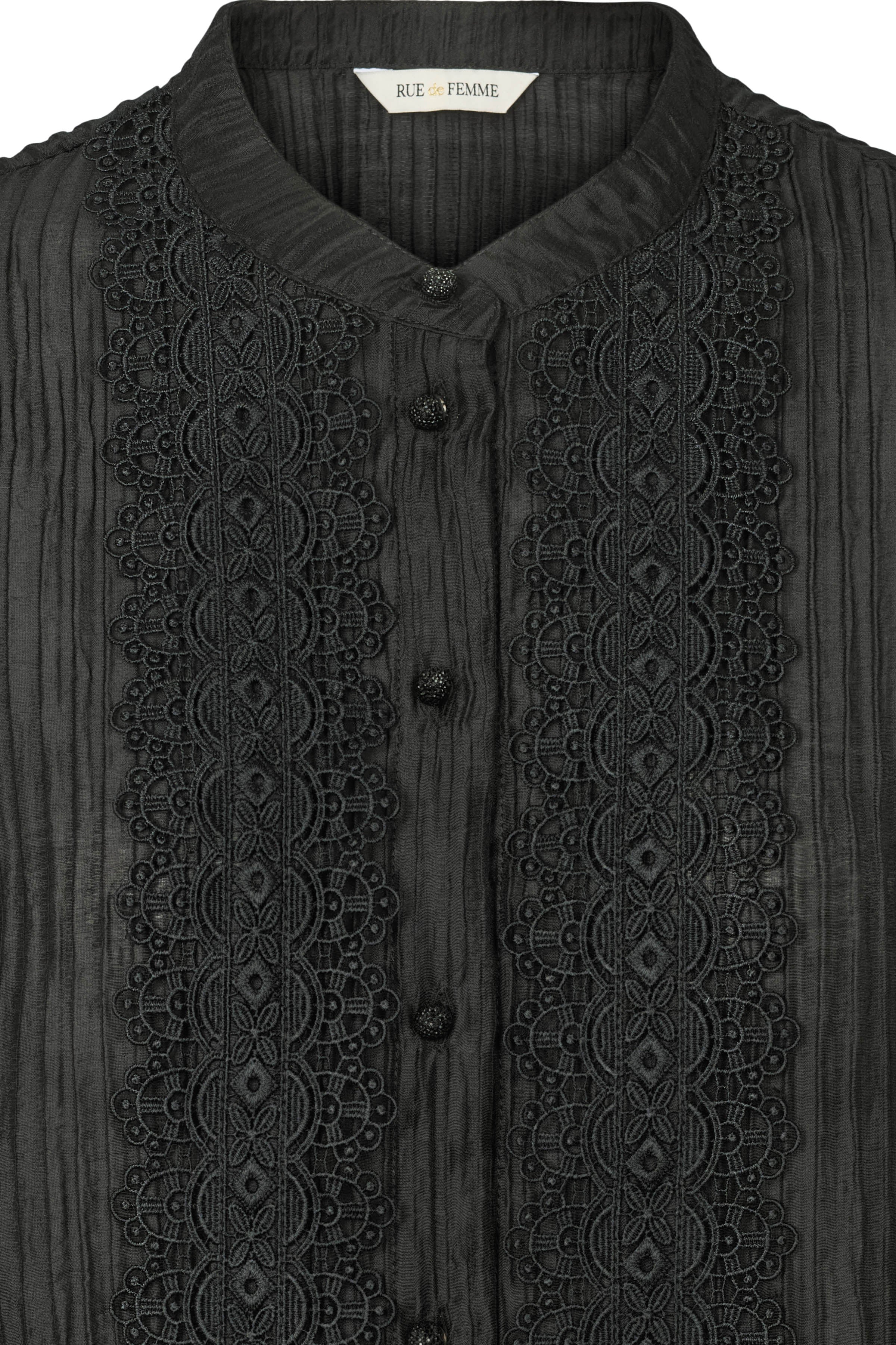 Rue de Femme Shirt RDFNelle, väriltään Black