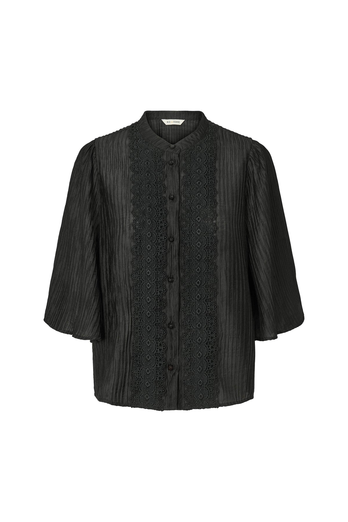 Rue de Femme Shirt RDFNelle, väriltään Black