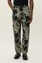 Ryder AOP Canvas Pants Les Deux