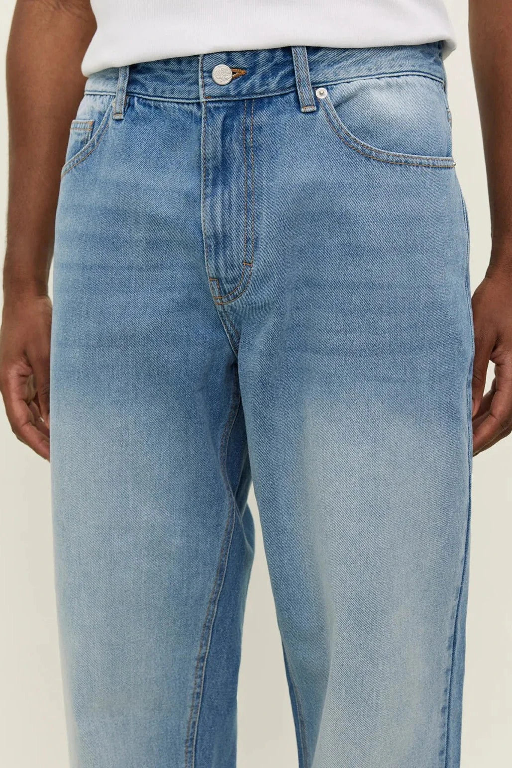 Ryder Washed Denim Jeans Les Deux