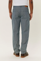 Ryder Stripe Pants - Navy/Ivory Les Deux
