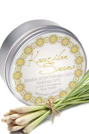 Lovely Lemongrass Body Butter 125 G Kaurilan Sauna