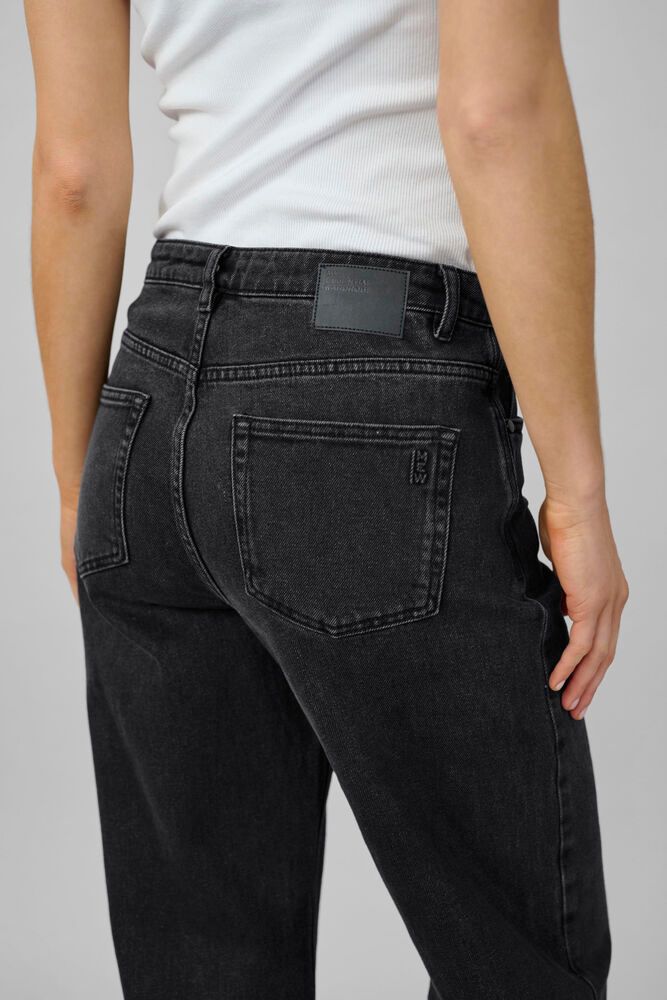 05 THE LOUIS HIGH WIDE Black Retro Wash My Essential Wardrobe