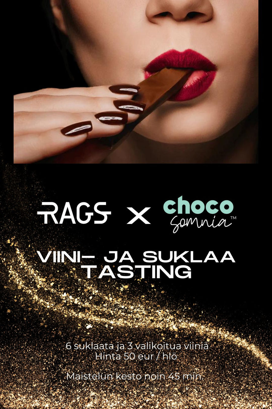 Yksärit: Viini- ja suklaa tasting