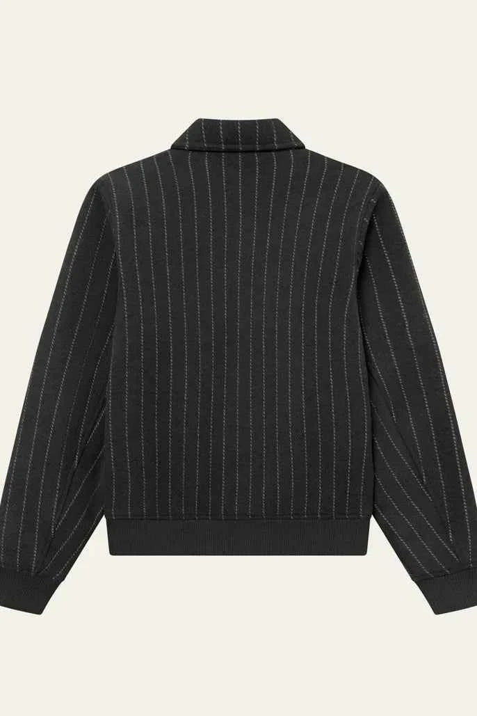 Varsity Pinstripe Wool Jacket Les Deux