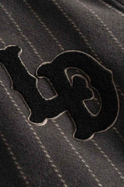 Varsity Pinstripe Wool Jacket Les Deux