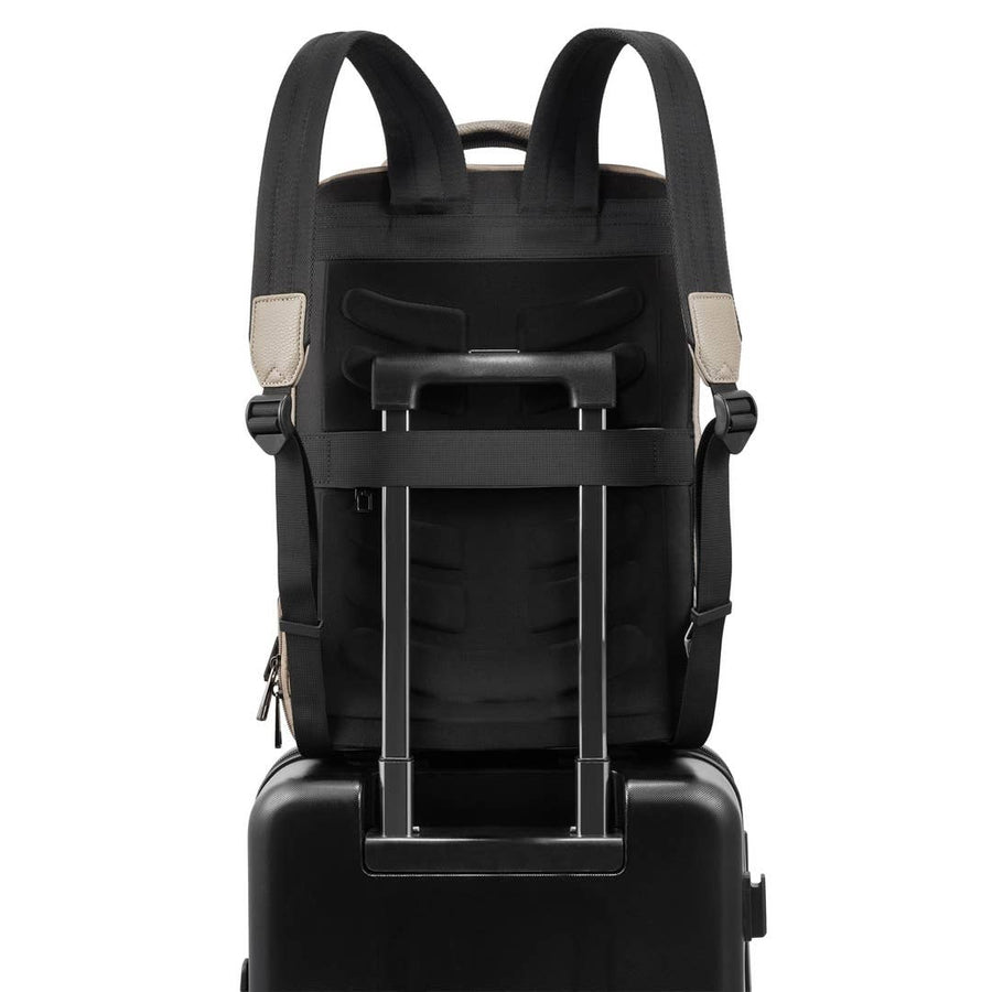 City Backpack: Greige James Hawk