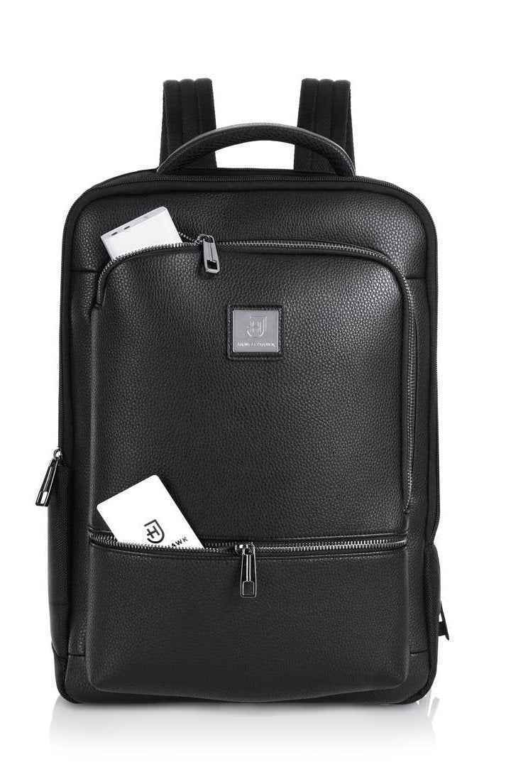 City Backpack: Black James Hawk
