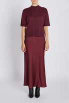 AcaciaBBJoanelle skirt Burgundy Bruuns Bazaar