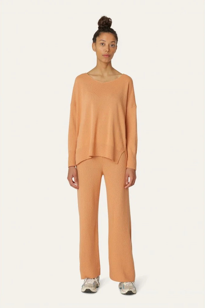 Nete Cashmere Pants Light Orange