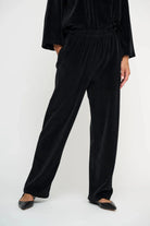 Aurora Pants Velvet - Black moshi moshi mind