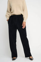 Aurora Pants Velvet - Black moshi moshi mind