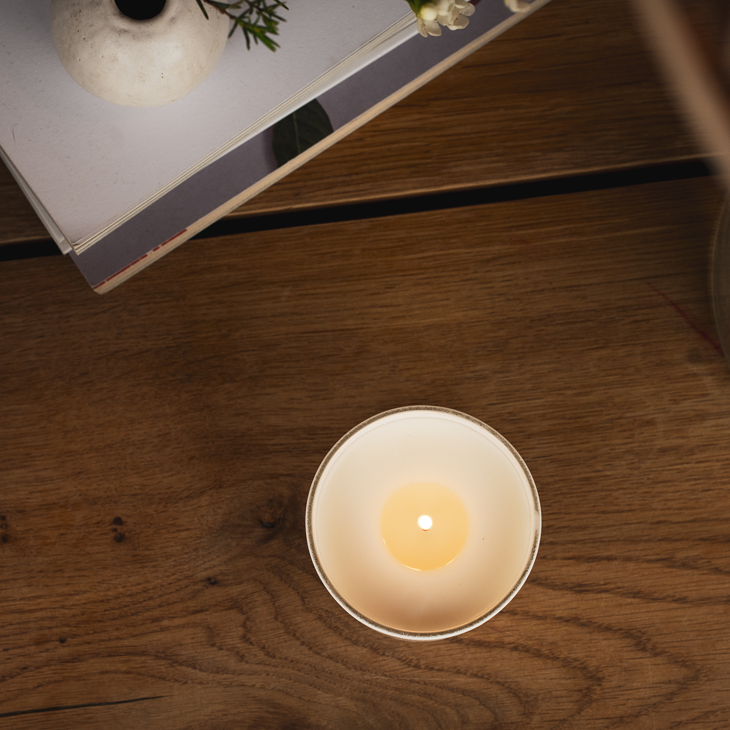 Scented candle - Home is where the wine is Happysoy