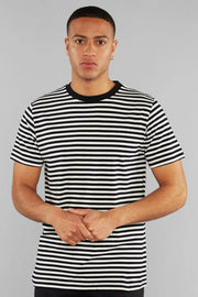 Stockholm Stripes Black/Off-White