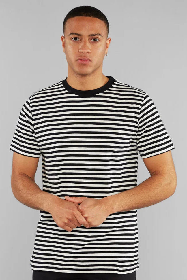 Stockholm Stripes Black/Off-White