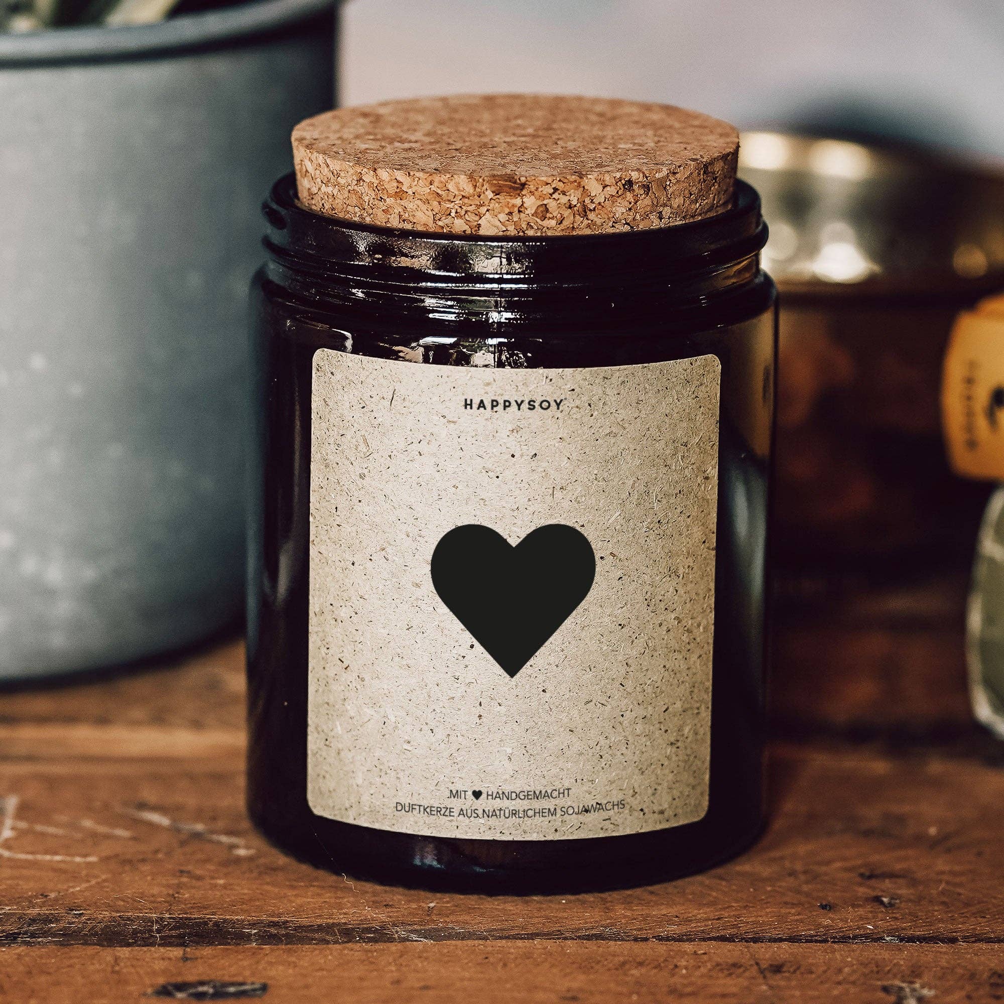 Scented candle | LOVE Happysoy
