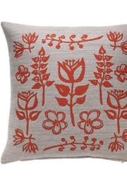 Magic Garden Cushion Cover, Orange Pattern Miiko