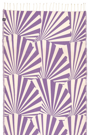 Taiga Purple Beach Towel Futah