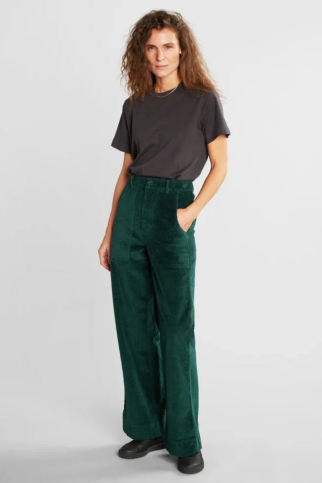 Workwear Pants Vara Corduroy Dark Green