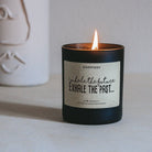 Scented candle | Inhale the future, Exhale the past... Happysoy