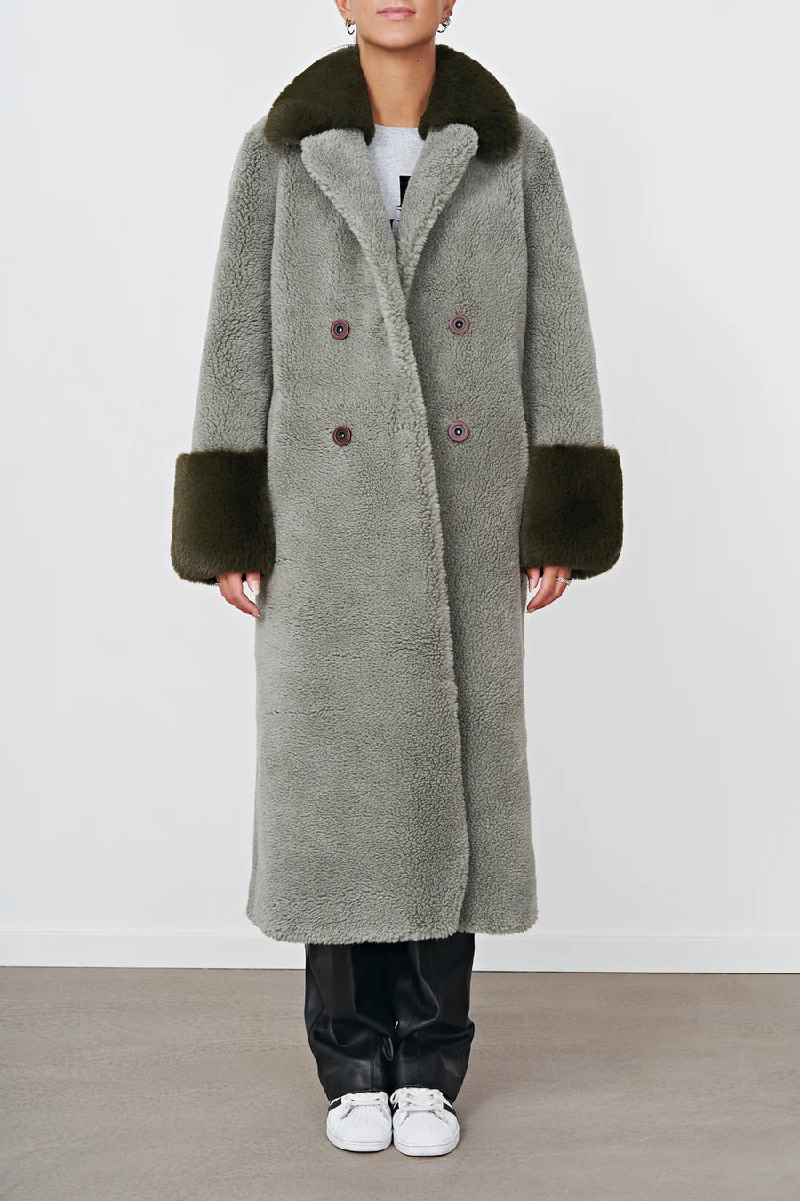 Fiona Wool Coat Long Americandreams