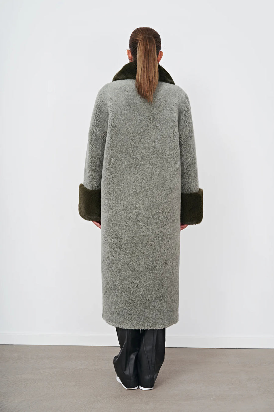 Fiona Wool Coat Long Americandreams