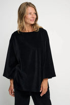 Hailey Top Velvet - Black moshi moshi mind
