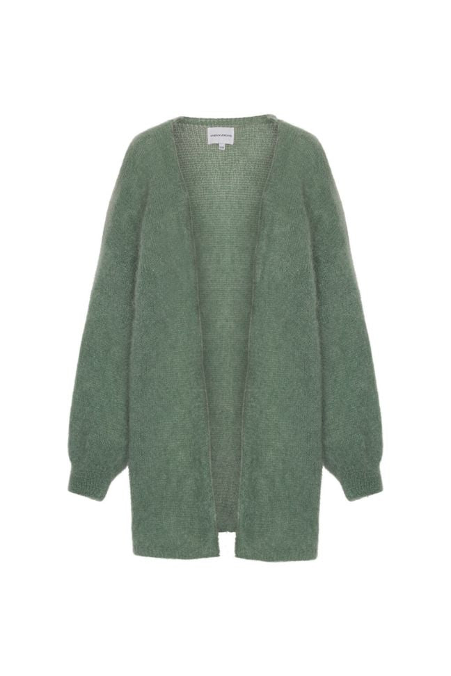 Lee Midi Cardigan Dusty Green Americandreams