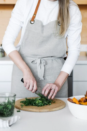 Natural Linen Luxury Apron