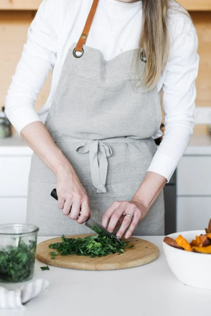 Natural Linen Luxury Apron Linen Tales