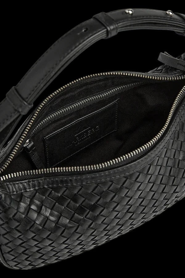 Mini MuseMBG Bag Black Weave Markberg