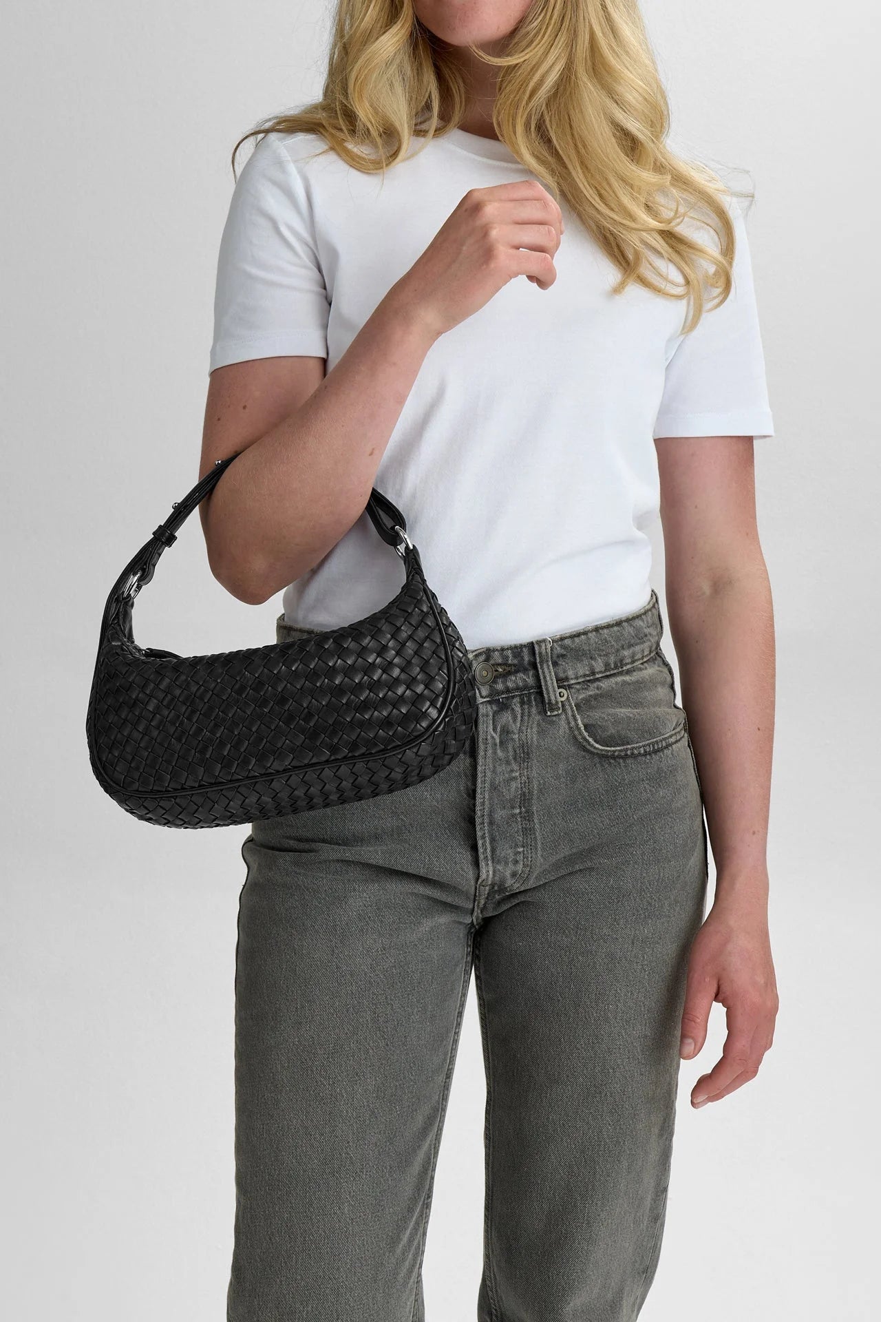 Mini MuseMBG Bag Black Weave Markberg