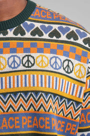 Sweater Mora Peace Dark Green Dedicated