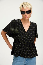 KatiaGZ P blouse (Split pea dot)