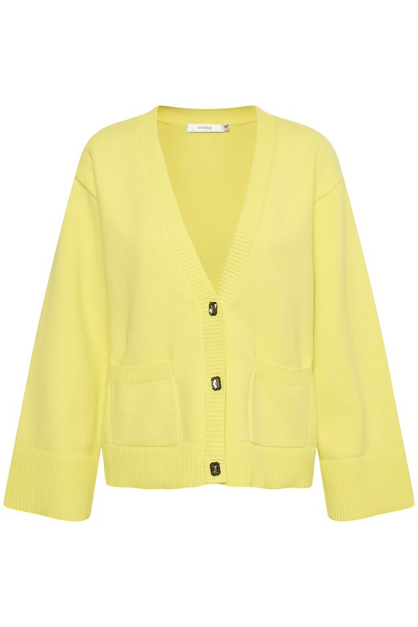 Embla Cardigan Sunny Lime